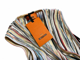 Missoni 2026 Striped Metallic Pleated Midi Dress – IT 44 ladies