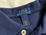 Polo Ralph Lauren Navy Polo Shirt 7 years children