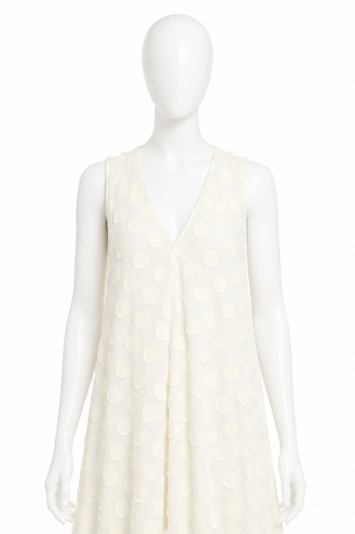 Eres Equinoxe Silk & Cotton Maxi Dress ladies