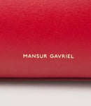 Mansur Gavriel Leather Calfskin Mini Sun Bag Flamma Red Bag Handbag ladies