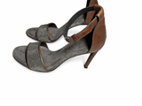 Brunello Cucinelli Monili-Embellished Stiletto Sandals size 38 ladies