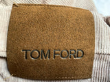 TOM FORD - Slim-Fit Stretch-Cotton Corduroy Trousers size 33 Men