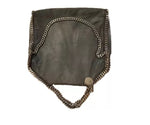 STELLA MCCARTNEY Falabella Fold Over Tote Grey Bag Handbag ladies