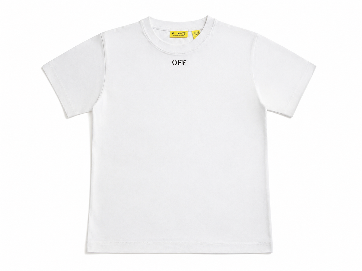 Off-White Kids White Graphic T-Shirt 8 years old children