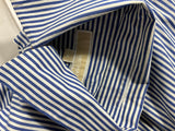 Michael Kors Pinstripe Cold Shoulder Shirts Top Size XS ladies
