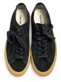 Tom Ford Black Suede Low-Top Trainers with Gum Soles – Size 8½ / EU 41.5 men