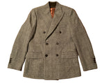 GOLDEN GOOSE Double-Breasted Checked Jacket Coat Size 48 Men