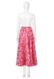 Valentino Garavani abstract print pleated midi skirt Size I 40 UK 8 US 4 S small ladies