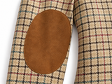 Polo Ralph Lauren Linen & Silk Checked Blazer – Size US 8 ladies