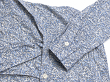 Bonpoint Liberty Print Cotton Shirt Boys Size 10 Years Blue White Floral children