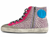 Golden Goose Francy Limited Edition Multicolour High-Top Trainers – Size 39 ladies