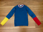 STELLA MCCARTNEY KIDS GIRLS’ Colorblock Knit Sweater Jumper 10 years children