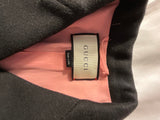 Gucci Black Wool Coat with GG Pearl Buttons – IT 34 / XXS ladies