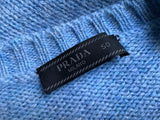 Prada Virgin Wool Knit Pullover Sweater Jumper size 50 Men