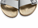 Birkenstock Arizona Grey Two-Strap Sandals – Size EU 42 men