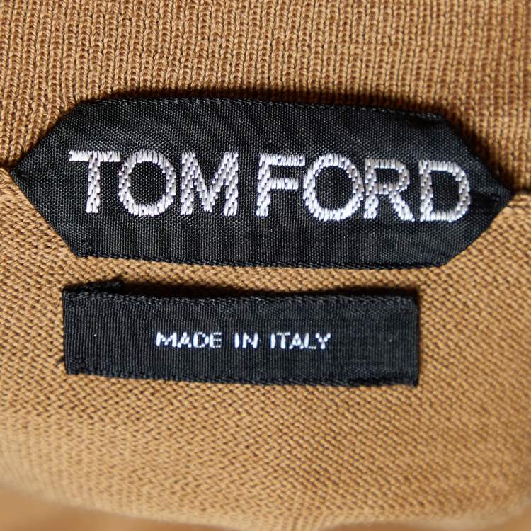 Tom Ford Cotton & Silk Knit Sweater Jumper Size 50 men