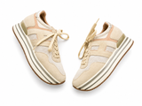 HOGAN H222 suede leather platform sneakers trainers size 38 ladies