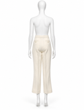 Ralph Lauren Collection Ivory Cropped Tailored Trousers – Size US 6 UK 10 ladies