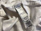 M&S White Linen-Blend Scalloped Mini Dress ladies