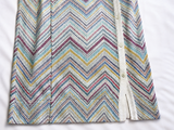 Missoni Multicolour Chevron Zig Zag Knit Midi Dress – Size I 44 ladies