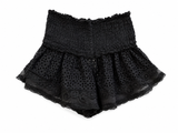 SUNDAY SAINT-TROPEZ MINI SHORTS BLACK ONE SIZE FITS ALL LADIES