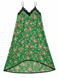 ZADIG & VOLTAIRE Risty Print Roses Lace Dress Size L large ladies