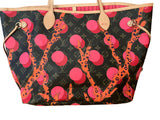 LOUIS VUITTON Monogram Ramages Neverfull MM Bag Handbag ladies