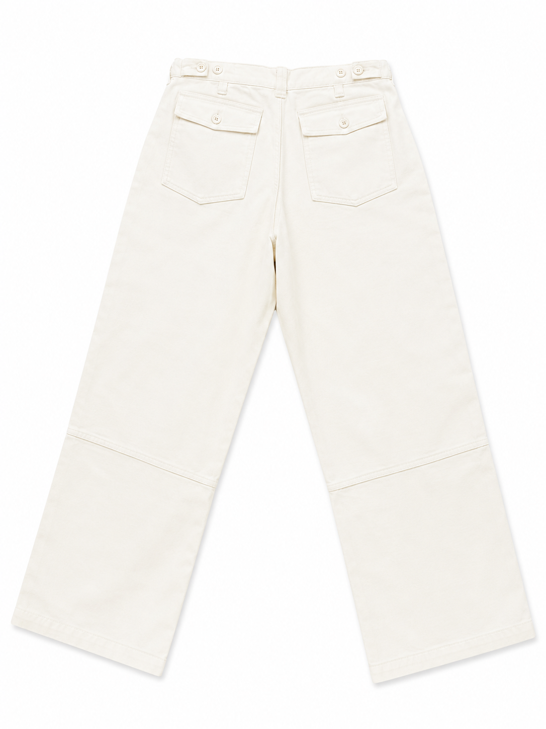 Polo Ralph Lauren The Ricky Pant Ecru Cotton Trousers – Size US 6 ladies
