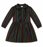 Stella McCartney Kids Metallic Rainbow Stripe Dress children