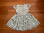 Stella McCartney KIDS Girl's BLUE & SILVER TULLE DRESS Size 10 years old children