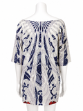 Athena Procopiou oversized flower silk blouse top Size small / medium ladies