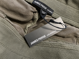 James Perse Mixed Media Army Green Pigment Trousers size 2 M medium ladies