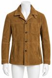Tom Ford Men’s Shearling Suede Jacket – Size 50 men