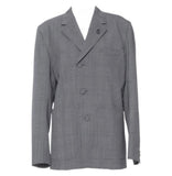 Dior Virgin Wool Check CD Icon Two-Piece Set Suit Size 48-jacket Size 50-trousers men