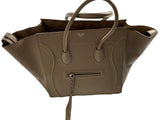 Céline Celine Medium Phantom Luggage Taupe Bag Handbag Ladies