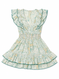 Poupette St Barth x Vilebrequin Camila Mini Dress – Hidden Fishes Print ladies