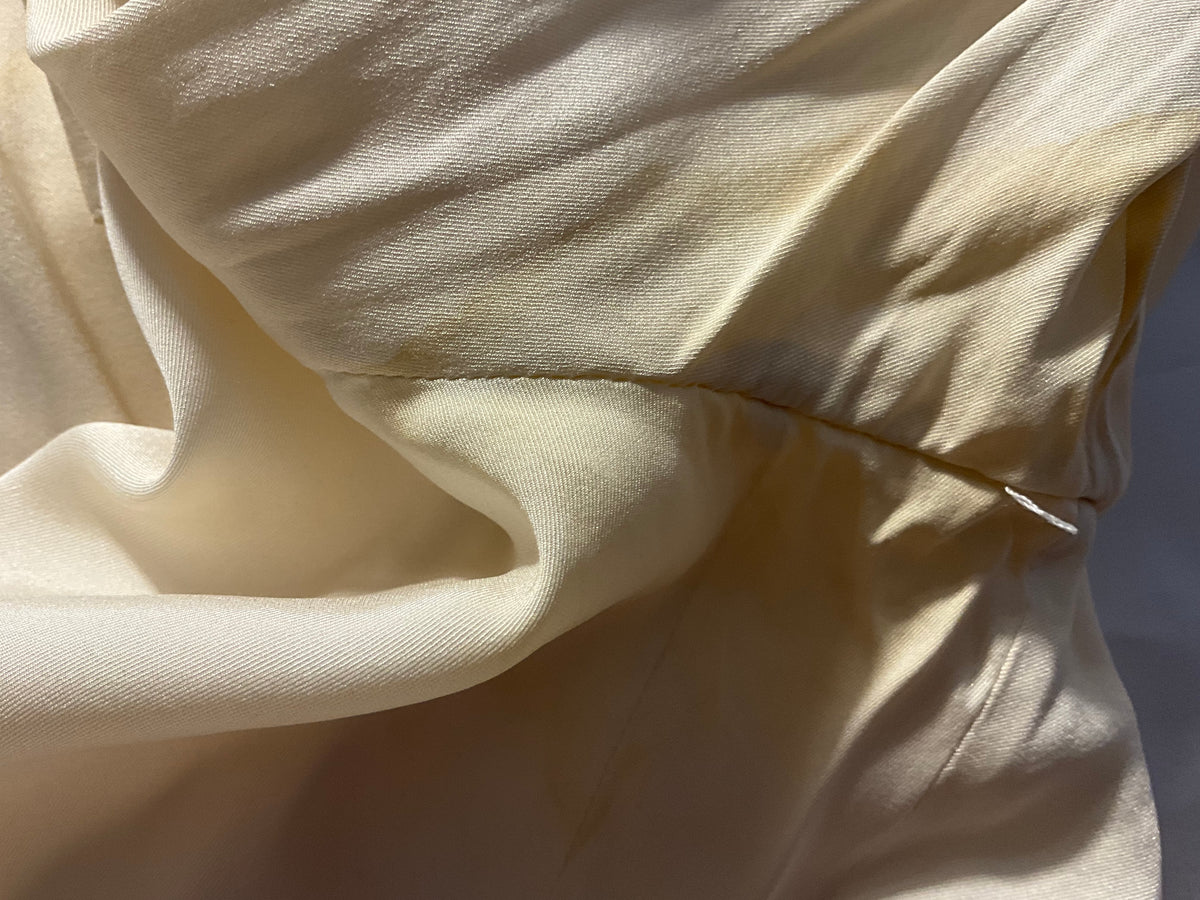Loro Piana Women’s Ivory Silk Blouse Shirt – Size IT 38 / XS ladies
