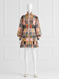 Zimmermann Ninety Six Patch Mini Dress – Patchwork Paisley dress