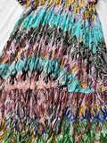 Missoni Multicolour Off-the-Shoulder Printed Dress – IT 42 ladies