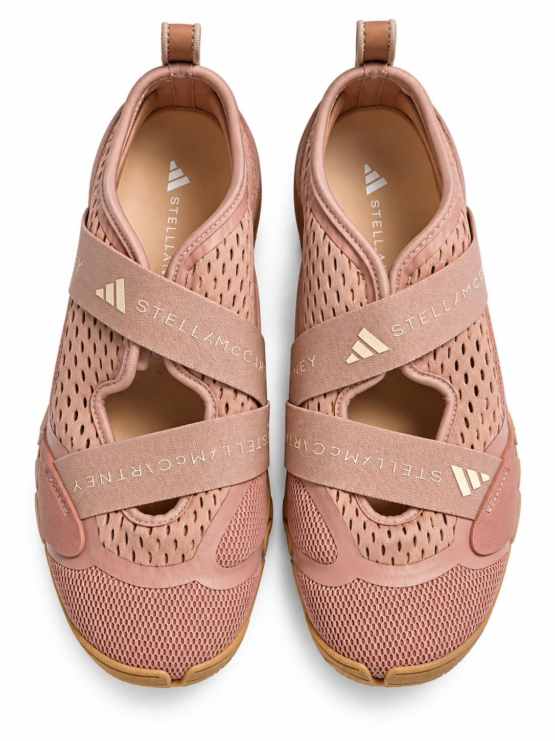 Adidas by Stella McCartney Pink Mesh Trainers – Size UK 6 / EU 39⅓ ladies