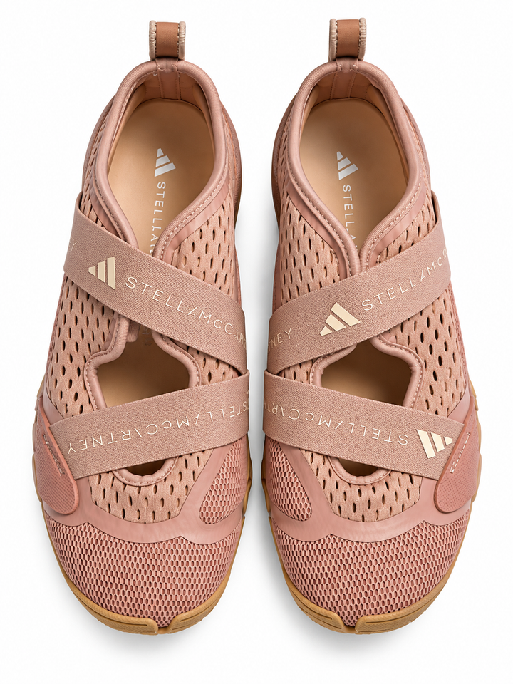 Adidas by Stella McCartney Pink Mesh Trainers – Size UK 6 / EU 39⅓ ladies