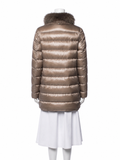 Herno Fox Fur Trim Down Puffer Jacket – Size IT 36 UK 4 US 0 ladies