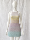 Missoni Ombre Sequin Knit Mini Dress – Size IT 42 ladies