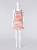 Missoni Multicolour Zigzag Knit Mini Dress – Size IT 44 ladies