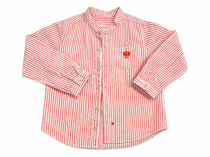 Tartine et Chocolat Striped Linen Shirt – 2 Years children