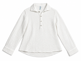 Club Cino White Textured Gauze Shirt – Size 134/140 children