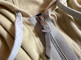 Tom Ford Men’s Beige Cotton-Blend Zip-Up Hoodie – Size M men