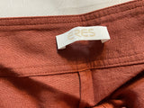 Eres Linen Brown Summer Shorts size F 42 US 10 UK 14 ladies