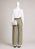 Valentino Garavani VLOGO Signature Mini Bucket Bag in Nappa Leather Crossbody ladies