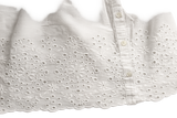 The White Company Woman Broderie Anglaise White Blouse ~Top size UK 8 S small ladies